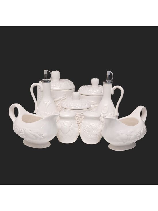 tabletop Other - TABLETOPS GALLERY Handcrafted "Nature Embossed Tabletop Containers & Servingwear
